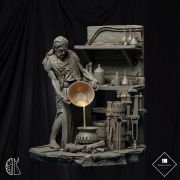 The alchemist - l'alchimiste - Donato Giancola - Mindwork Games