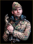 SS Panzer Officer - Promo - Nutsplanet bust