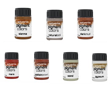 pigments scale 75 weathering  maquette terrains