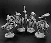 European infantry - lansquenet - chronos miniatures