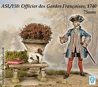 officier gardes françaises - alexandros models