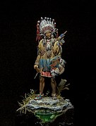 sioux warrior - tartar miniatures