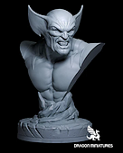 Wolverine bust - stalyn quito - dragon miniatures
