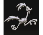 Road Runner-1/2 rond