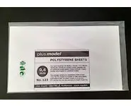 Feuilles de polystyrène x2 - 0,6 mm