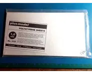 Feuilles de polystyrène x2 - 1 mm