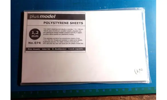 Feuilles de polystyrène - 1,2 mm