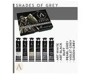 Shades of grey - 6 tubes