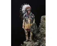 Sioux warrior, 19 s. - 54 mm