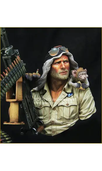 British Jeep SAS Gunner - 1/10