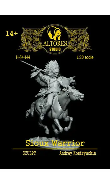 Sioux Warrior - 54 mm