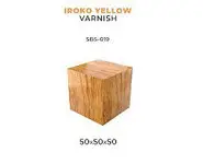 Iroko Yellow 50x50x50
