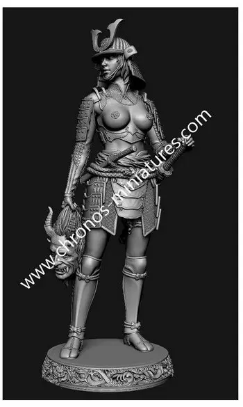 Japanese woman Samurai-75mm