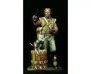 Drummer boy with beagle - 75 mm