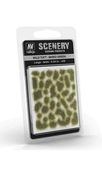 Assortiment vert - 6 mm