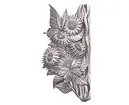 Papillons aux tournesols-1/2 rond