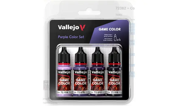 Set Violet - 4 flacons