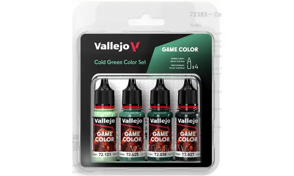 Set vert froid - 4 flacons