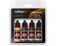 set cuir - 4 flacons