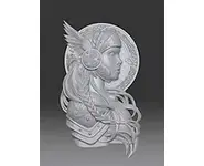 Guerrière Viking -1/2 rond