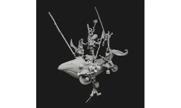 Mini Whaleboat - 1/54