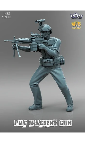 PMC Machine gun-1/35
