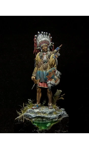 Sioux warrior XIX c.-75mm