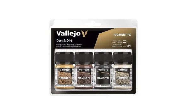 Poussière et Terre- 4 flacons