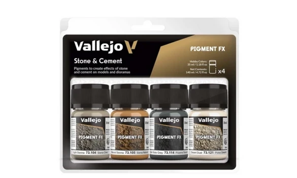 Pierre et Ciment- 4 flacons