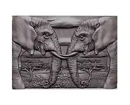 Elephants facing - 1/2rond