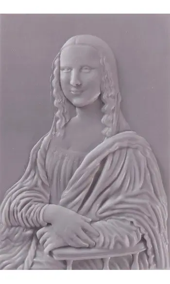 Mona Lisa - 1/2 rond