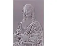 Mona Lisa - 1/2 rond