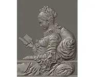 La liseuse - 1/2 rond