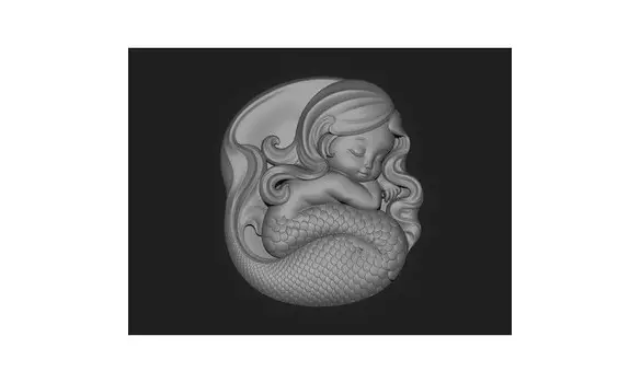 Chibi Sirène-1/2rond