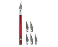 Cutter (Hobby Knife) + 5 lames