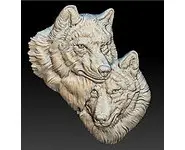 Les loups - 1/2 rond