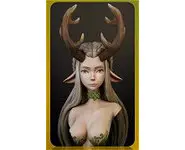 Princess of the forest bust - 1/10