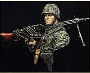 Waffen SS, Young Machine Gunner - 1/10